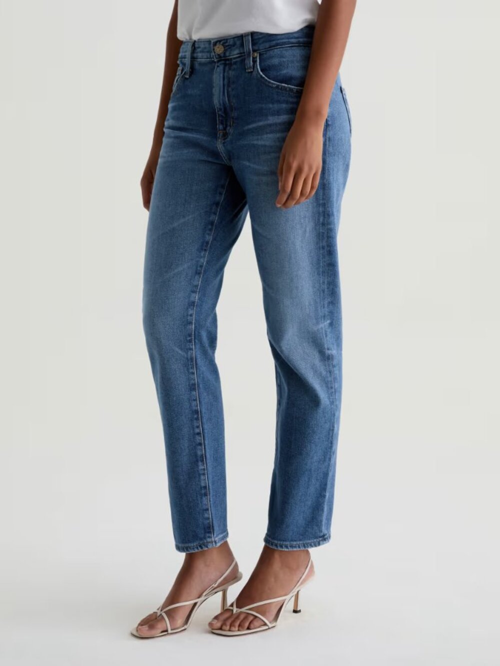 AG Adriano Goldschmied Ex-Boyfriend Slouchy Slim Blue Jeans | 28R